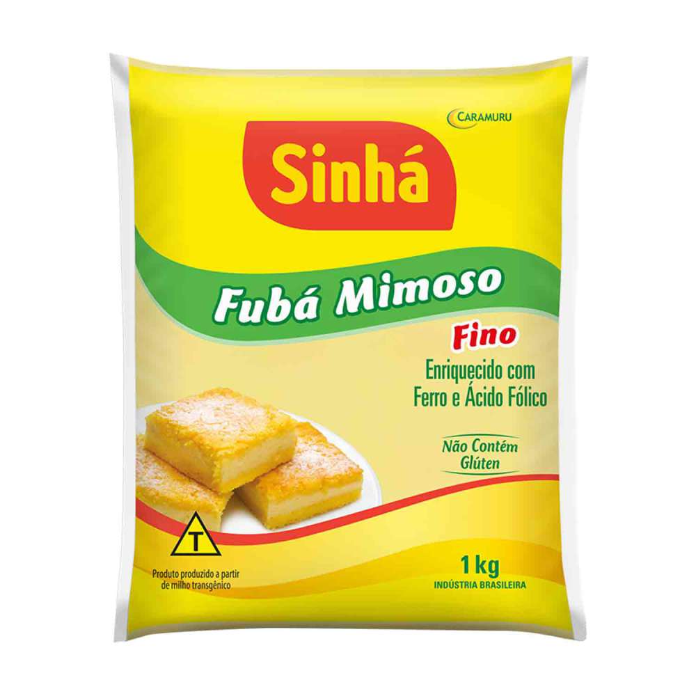 FUBÁ MIMOSO FINO SINHÁ 20 X 1KG