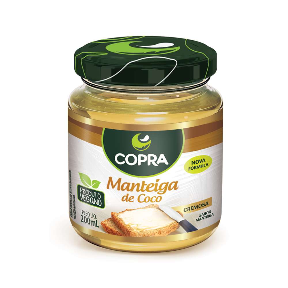 MANTEIGA DE COCO COPRA 12 X 200G