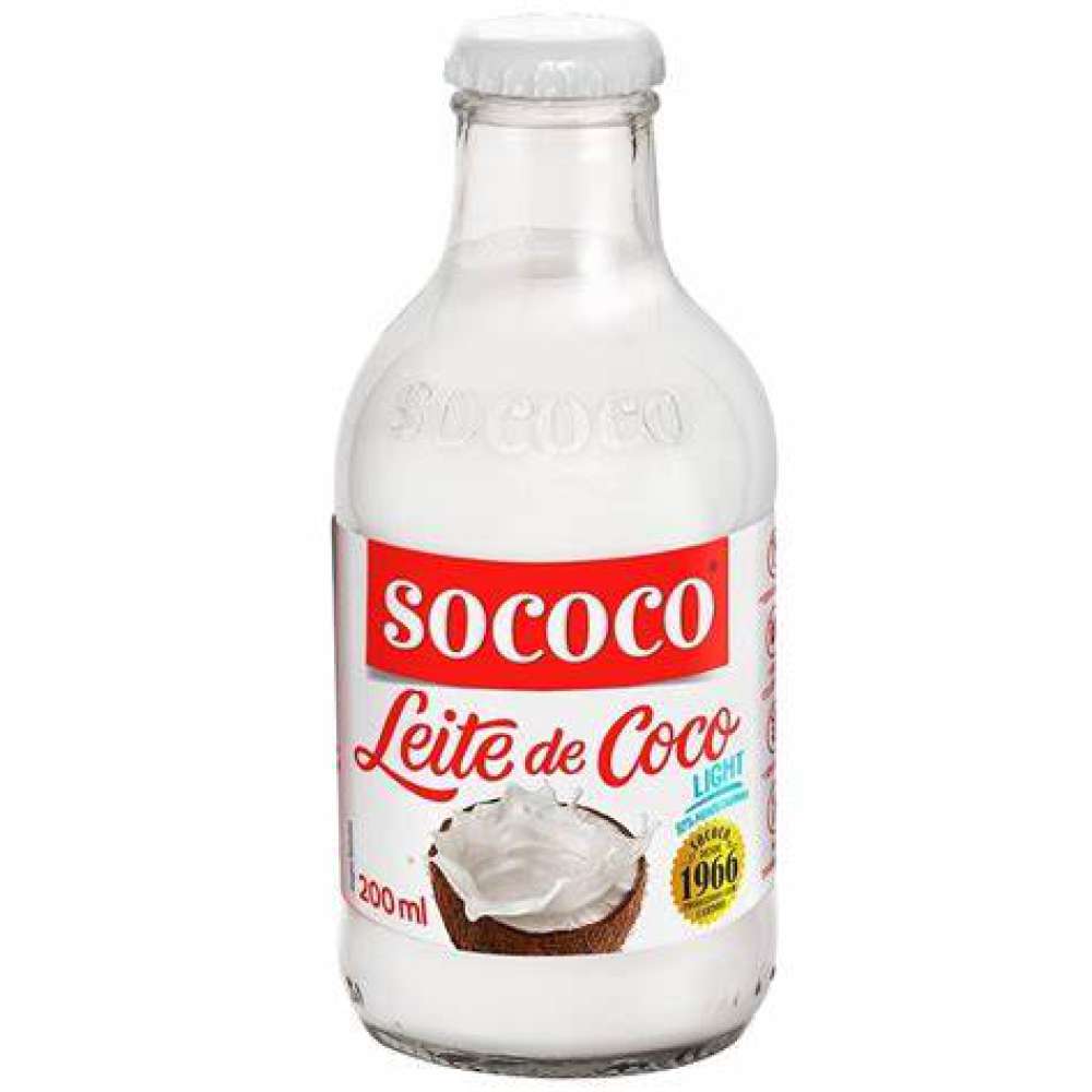 LEITE DE COCO LIGHT SOCOCO 24 X 200 ML
