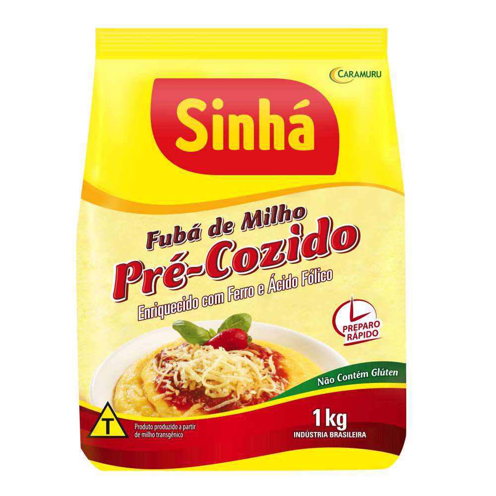 FUBA PRÉ-COZIDO SINHÁ 20 X 1KG