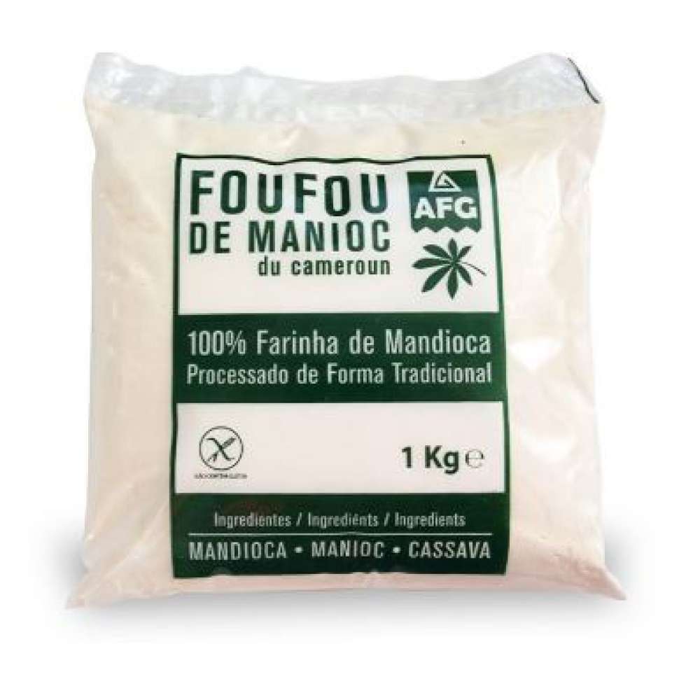 FARINHA DE MANDIOCA FOUFOU AFG 24 X 1KG
